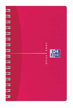 Spiraalschrift Oxford Office My Colours PP 90x140mm geruit 180blz assorti