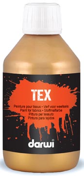 Textielverf Darwi Tex 250ml goud