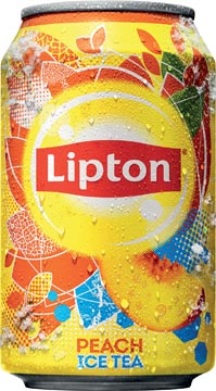 Frisdrank Lipton Ice Tea Perzik, blik 33cl (24)