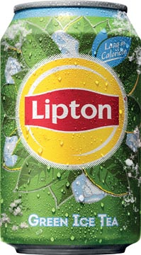 Frisdrank Lipton Ice Tea Green, blik 33cl (24)