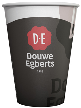 Drinkbeker Douwe Egberts karton 180ml (95)