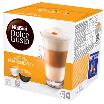 Koffiecapsules Nescafé Dolce Gusto Latte Macchiato (16)