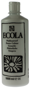 Plakkaatverf Talens ecola 1000ml wit