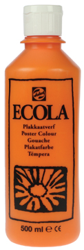 Plakkaatverf Talens ecola 500ml oranje