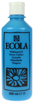 Plakkaatverf Talens ecola 500ml lichtblauw