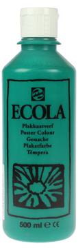 Plakkaatverf Talens ecola 500ml donkergroen