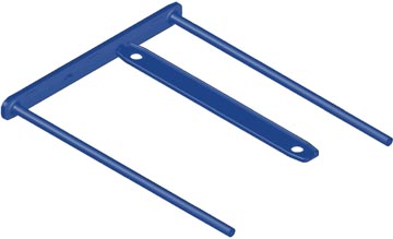 Archiefbinder Fellowes Bankers Box D-Clip blauw (100)