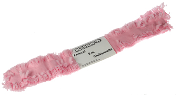 Froezelpapier Bouhon 6cm x 5m roze