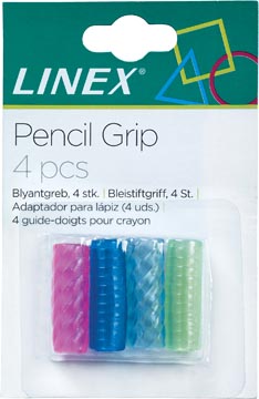 Grip Linex voor pen en potlood assorti neon (4)