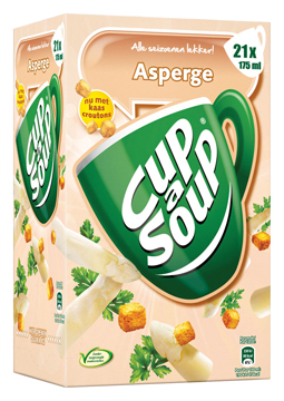 Soep Cup A Soup 175ml Asperge met kaas/korstjes (21)