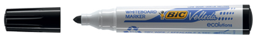 Whiteboardmarker Bic Velleda Ecolutions 1701 ronde punt 1,4mm zwart