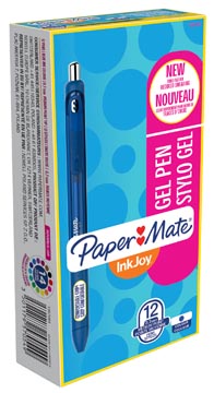 Gelroller Paper Mate Inkjoy Gel medium 0,7mm blauw