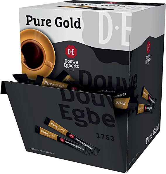 Oploskoffie Douwe Egberts Instant Pure Gold