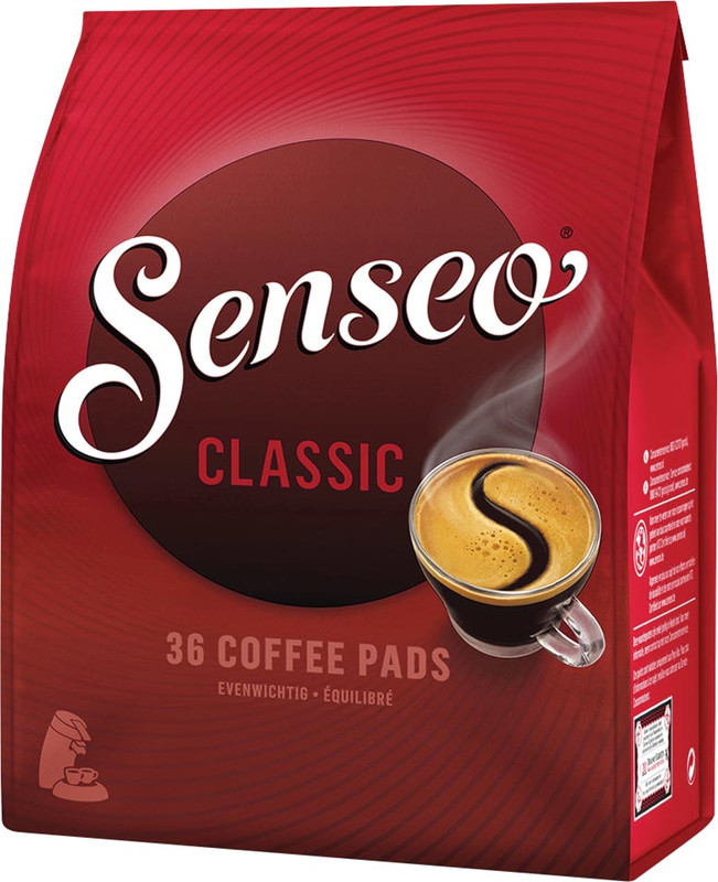 Koffiepads Douwe Egberts Senseo Classic (36)