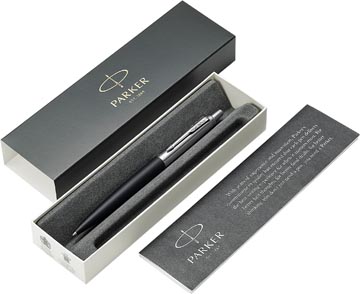 Balpen Parker Jotter XL medium CT mat zwart in giftbox