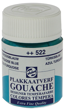 Plakkaatverf Talens extra fijn 16ml turkooisblauw