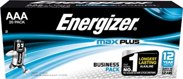 Batterij Energizer Max Plus AAA (20)