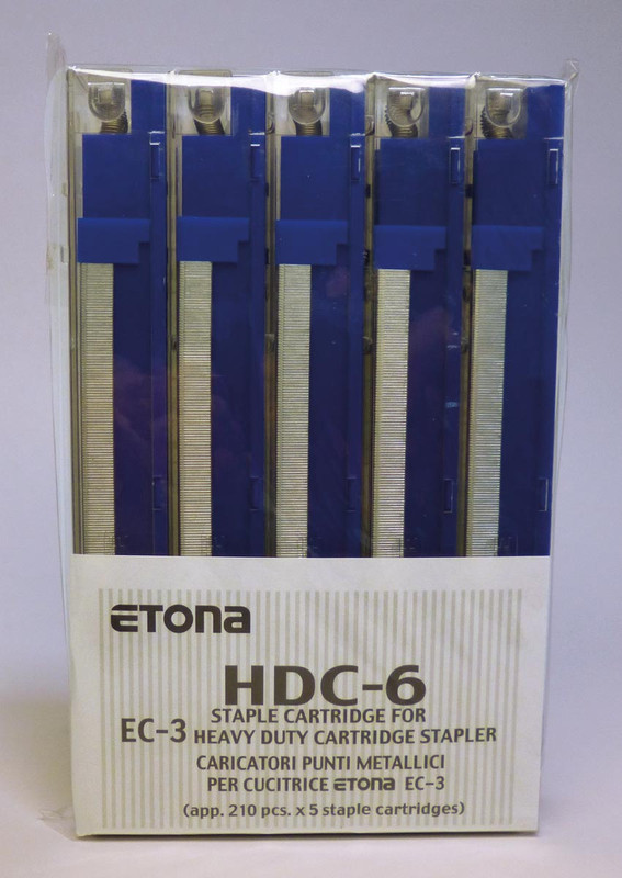 Nietcassette Etona voor blokhechter EC-3 1-25 blad (5)