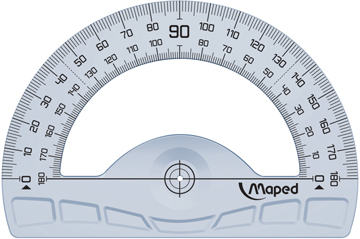 Gradenboog Maped Geometric 180° 12cm