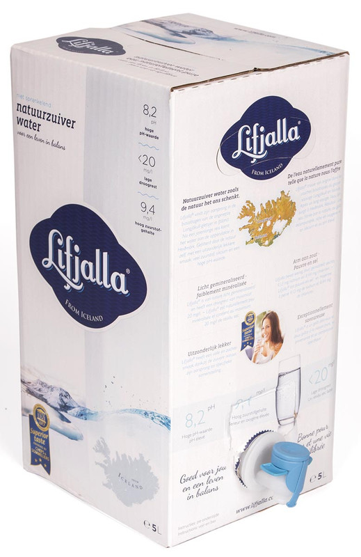 Water Lifjalla bag-in-box 5l