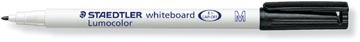 Whiteboardmarker Staedtler Lumocolor 301 ronde punt 1mm zwart