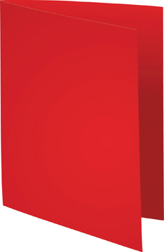 Dossiermap Exacompta Super 160 karton A4 160g rood (100)