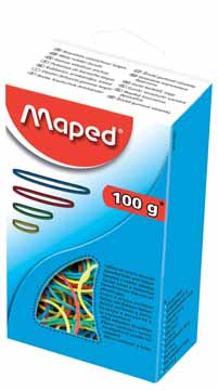 Elastieken Maped 100gr assorti