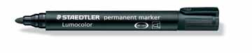 Permanent marker Staedtler Lumocolor 352 ronde punt 2mm zwart