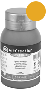 Acrylverf Talens artcreation 750ml okergeel