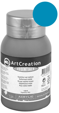 Acrylverf Talens artcreation 750ml briljantblauw