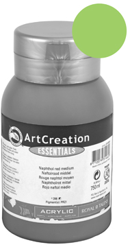 Acrylverf Talens artcreation 750ml geelgroen