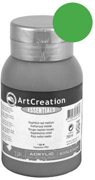 Acrylverf Talens artcreation 750ml permanent lichtgroengroen