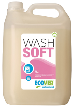 Wasverzachter Ecover Greenspeed Wash Soft bloemenparfum 5l