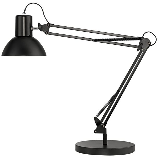 Bureaulamp Unilux Succes 66 zwart