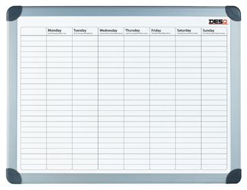 Weekplanner Desq magnetisch 60x90cm