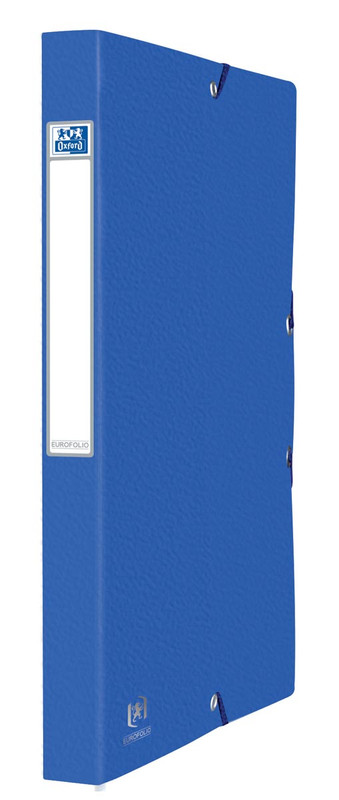 Elastobox Oxford Eurofolio karton A4 25mm 200vel blauw