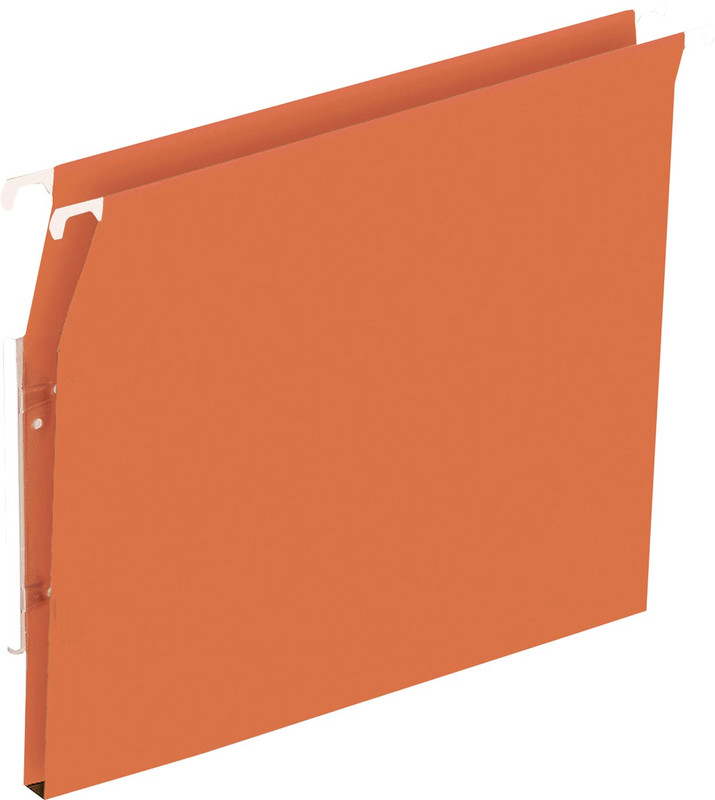 Hangmap Pergamy karton A4 330mm bodem 15mm voor kast oranje (25)