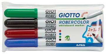 Whiteboardmarker Giotto Robercolor fijn ronde punt 2,7mm assorti (4)