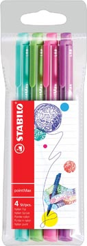 Fineliner Stabilo PointMax assorti fun (4)