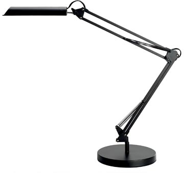 Bureaulamp Unilux Swingo 2.0 LED zwart