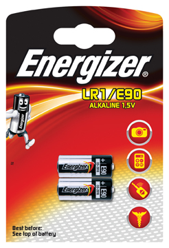 Batterij Energizer Alkaline E90/LR1 1,5V (2)