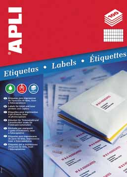 Etiketten Apli 40 etik/bl 52,5X29,7mm (100)