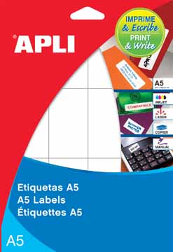 Etiketten Apli A5 66 etik/bl 16x22mm (15)