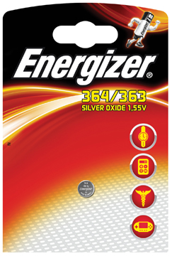 Knoopcelbatterij Energizer 364/363 1,5V