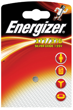 Knoopcelbatterij Energizer 377/376 1,5V