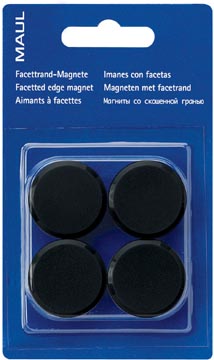 Magneet Maul MaulSolid Ø20mm zwart (8)