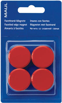 Magneet Maul MaulSolid Ø38mm rood (2)