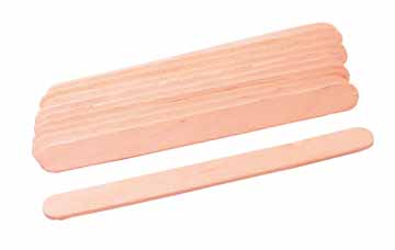 Stokjes Bouhon 114x10mm hout naturel (100)