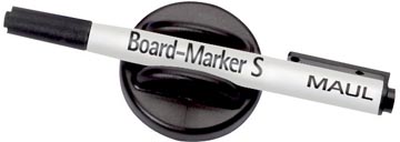 Bordwisser Maul met zwarte whiteboardmarker magnetisch zwart