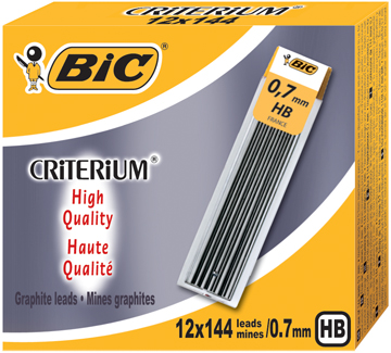 Potloodstift Bic Criterium HB 0,7mm (12)